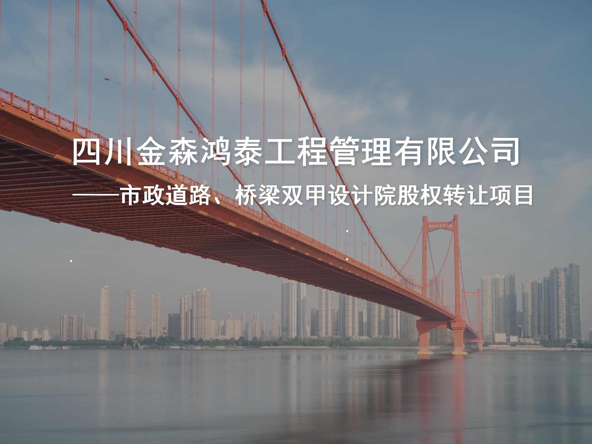 四川金森鴻泰工程管理有限公司——市政道路、橋梁雙甲設(shè)計院股權(quán)轉(zhuǎn)讓項目-1.jpg